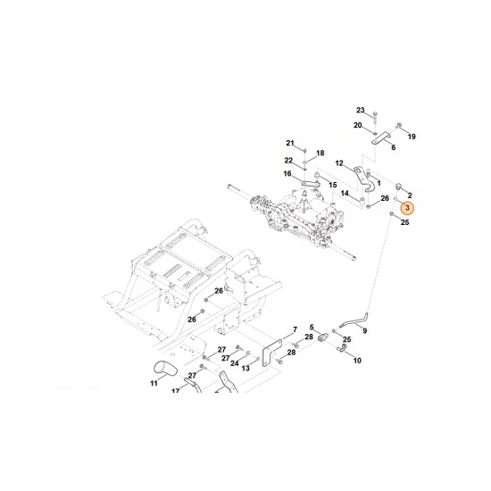 STIHL  Pałąk zabezpieczający 9666 003 7013